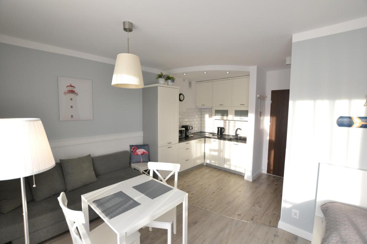 Darlowko Apartament Morski Bagian luar foto