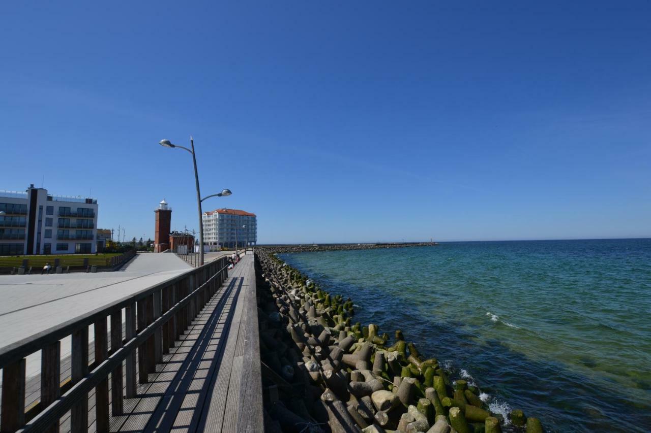 Darlowko Apartament Morski Bagian luar foto